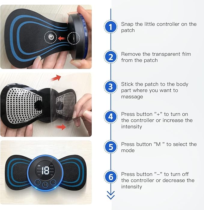 Butterfly EMS Pulse Massager