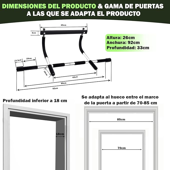IronGym Elite Upper Body Bar