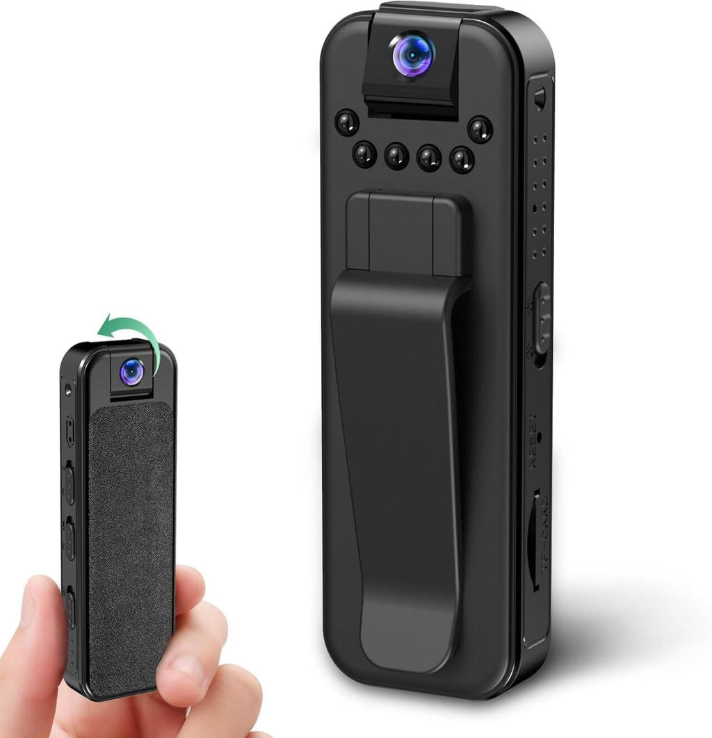 Tactical Body Camera Elite (180° Rotating Lens)