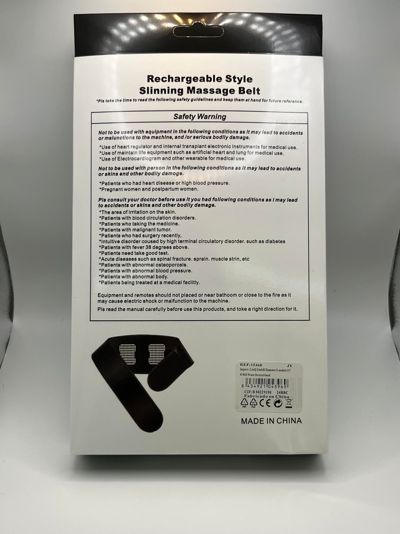 Sculpt-Tech EMS Abdominal Belt